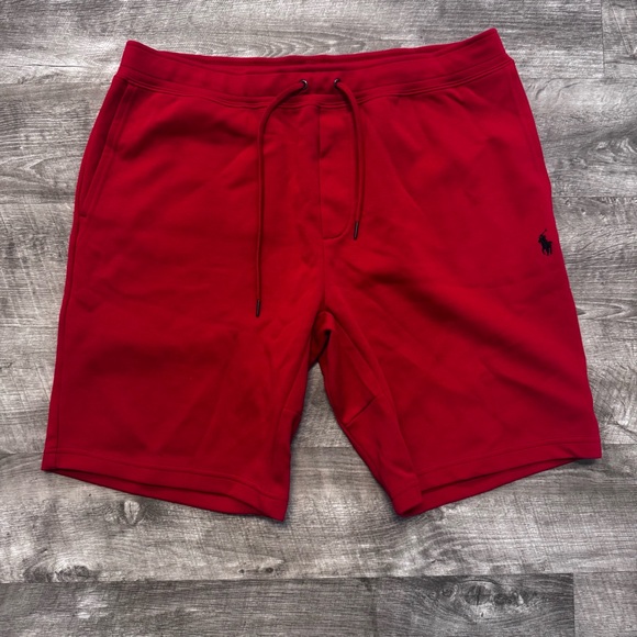 Ralph Lauren Other - Polo Ralph Lauren Double Knit Cotton Jersey Shorts Red Mens Sz. XL